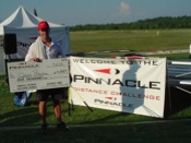 Jaacob Bowden Winning the Pinnacle Distance Challenge