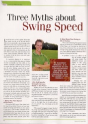 Jaacob Bowden's Golf Article in Women's Golf Magazine