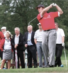 Jaacob at a British Open Qualifier in England