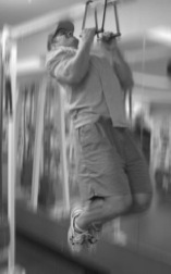 Jaacob Training in the Gym
