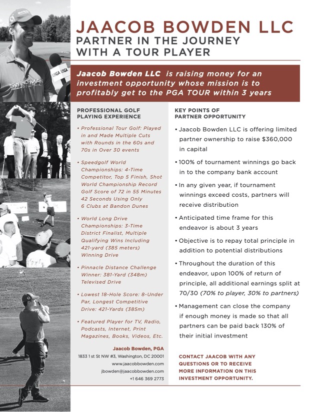 Partner in the Journey with a Tour Player