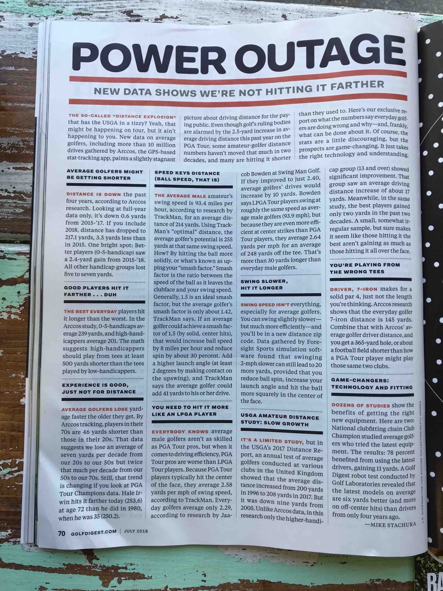 Jaacob Bowden and Swing Man Golf get a mention by Mike Stachura in Golf Digest